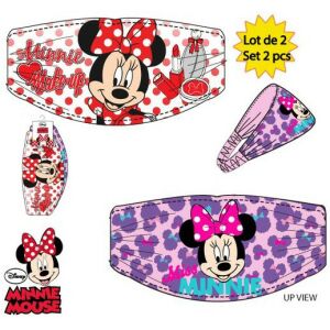 Disney Minnie Maus 2-teiliges Stirnband-Set für Mädchen - Mode & Kleidung