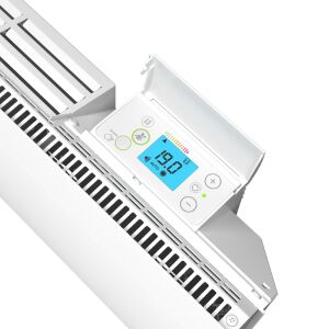 Noirot E223115 Walter H 1500 BL radiator with LCD display, temperature control - Electric fireplace, Dehumidifier, Space Heater, Electric Heating Panel and Wood-burning fireplace