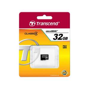 Transcend TS32GUSDHC4 memóriakártya 32 GB MicroSDHC Class 4 58585469 