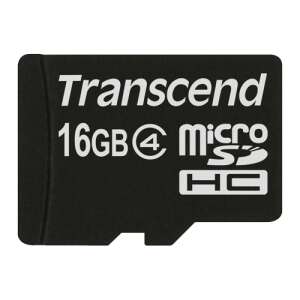 Transcend 16GB MicroSDHC Class 4 memóriakártya - Transcend