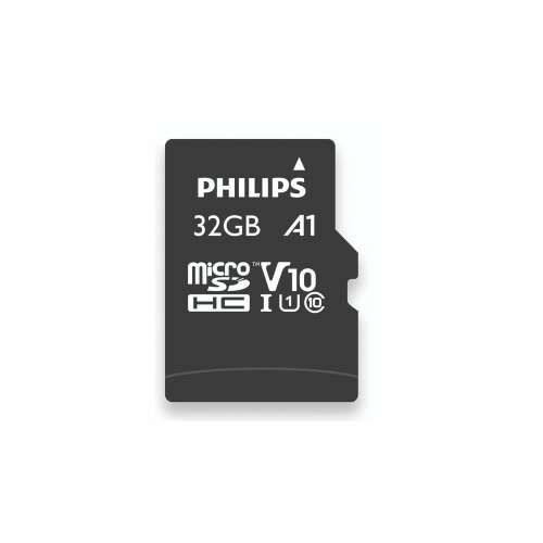 Philips 32GB MicroSDXC UHS-I Class 10 memory card
