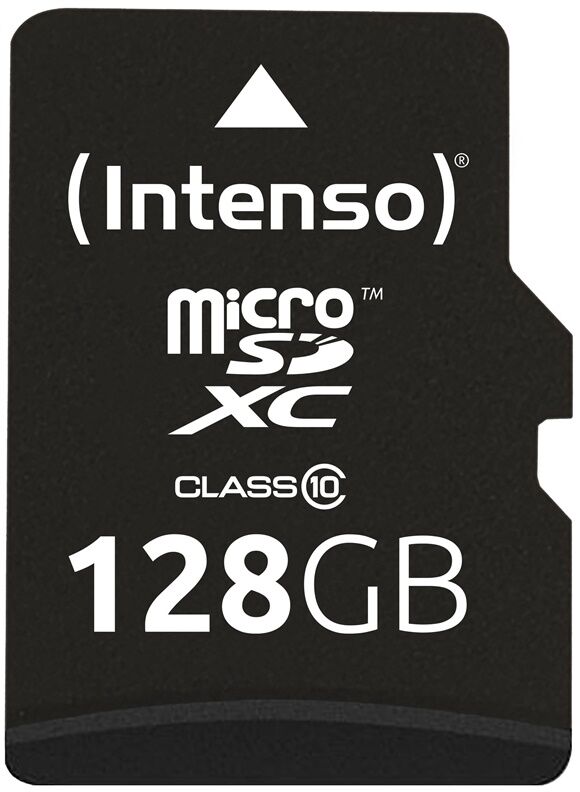 SD MicroSD Card 128GB Intenso SDXC Class10 (3413491)