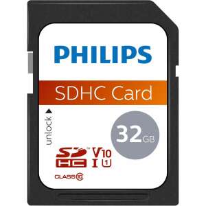 Philips FM32SD45B/10 memóriakártya 32 GB SDHC UHS-I Class 10 58115529 