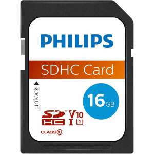 Philips FM16SD45B memóriakártya 16 GB SDHC UHS-I Class 10 58474153 