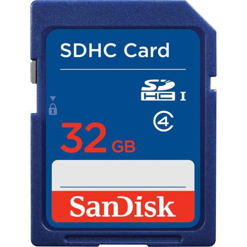 SanDisk 32 GB SDHC Memóriakártya 58103594