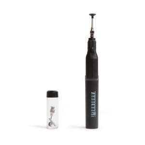 Fahrenheit Vacuum Pen, black, for picking up small parts, with 3 different suction cups - Fahrenheit