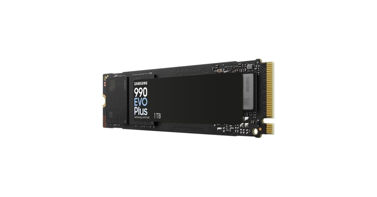 Samsung 990 evo plus pcie 4.0 x4 / 5.0 x2 nvme m.2 ssd 1tb MZ