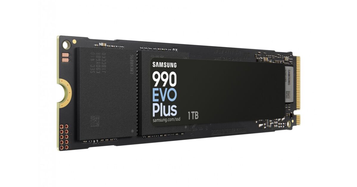 Samsung 990 evo plus pcie 4.0 x4 / 5.0 x2 nvme m.2 ssd 1tb MZ