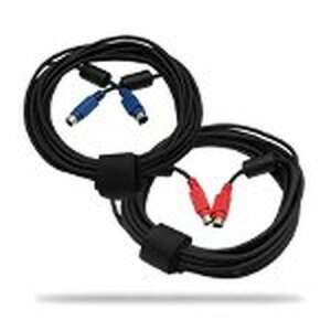 Logitech Group videokonferencia rendszer kábelei, tartalmazza mind az audio, mind a video kábeleket - Webkamera kiegészítő