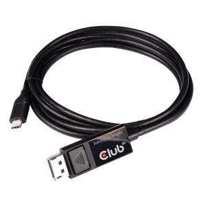 CLUB3D cac-1557 USB C Displayport 1.4 Fekete csatlakozó átalakító 112930132 - Club3D