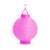 Magenta színű LED-es papír lampion, 20 cm átmérőjű, akasztóval, beltéri és kültéri dekorációhoz