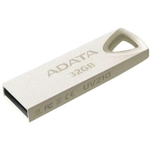 ADATA UV210 32GB USB 2.0 fém pendrive, fehér