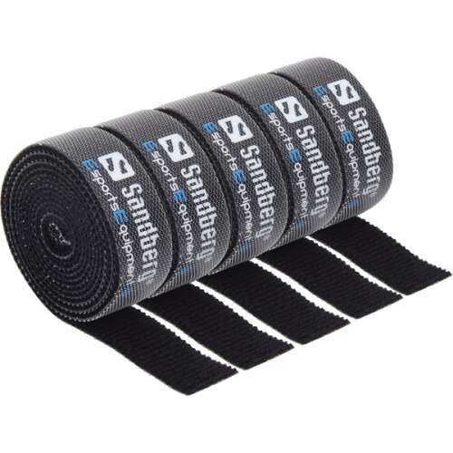 Káblové pásky na suchý zips Sandberg, pásky na suchý zips 5-pack 520-33