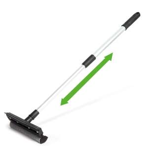 Teleskopický čistič okien a stierka na vodu - 45 - 75 cm