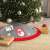 Christmas Tree with Red and Grey Tree Skirt and Presents
