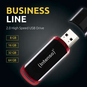 Intenso Business Line 16GB USB pendrive, fekete, nagy sebességű - Pendrive