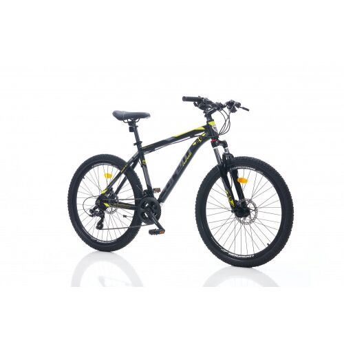 Corelli Felix 1.0 MTB könnyűvázas kerékpár 18" Fekete-Sárga 122920071