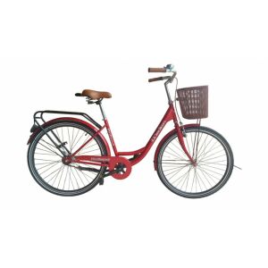 Medison Holland női városi kerékpár Bordó
