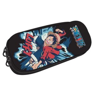 One Piece Luffy 2 rekeszes tolltartó, 23,5 cm - Homyl