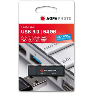 AgfaPhoto 64 GB USB 3.0 Fekete pendrive 58660577 