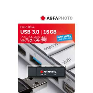 AgfaPhoto 16GB USB 3.0 flash meghajtó, fekete - Pendrive