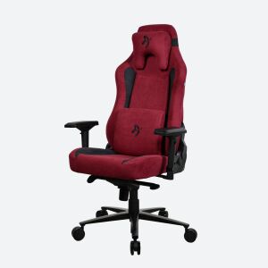 Vedere unghiulară a scaunului de gaming Arozzi Vernazza Supersoft Fabric, bordo - Arozzi Scaune Gaming