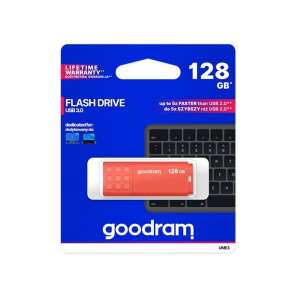 GOODRAM UME3 128GB USB 3.0 Flash-Laufwerk, rot - Pendrive