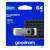 Goodram UTS2 64GB USB 2.0 pendrive, fekete, ezüst, élettartam garancia