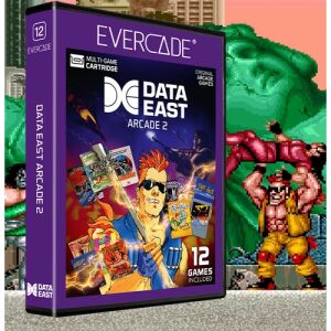 Evercade Data East Arcade 2 Cartridge - 12 Klasické Arkádové Hry - Konzolové a PC hry