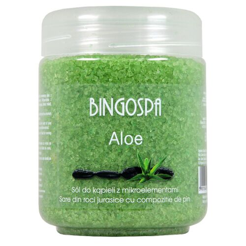 Sare de baie cu aloe BingoSpa, Non-spumanta cu micronutrienti, 550 g 113023625