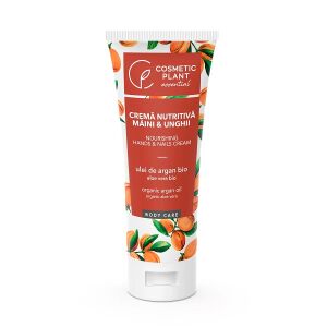 Crema nutritiva maini si unghii cu ulei de argan bio si extract bio de aloe vera 100 ml Cosmetic Plant 113023670 - Creme pentru maini