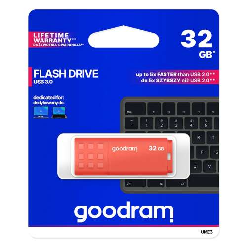 GOODRAM UME3 32GB USB 3.0 pendrive csomagolás