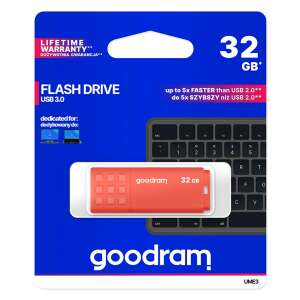 GOODRAM UME3 32GB USB 3.0 Flash-Laufwerk Verpackung - Pendrive