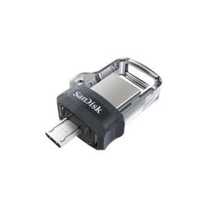 Sandisk Ultra Dual m3.0 USB flash drive 32 GB USB Type-A / Micro-USB 3.2 Gen 1 (3.1 Gen 1) Black,Silver,Transparent 58128791 
