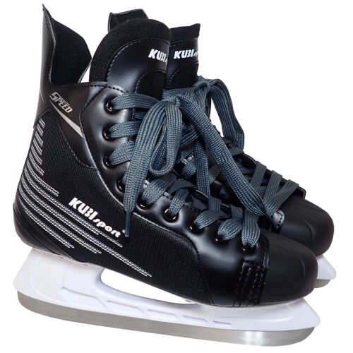 KUBISport Fekete Jégkorong Korcsolya 44-es Méret