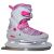 ACTION lány jégkorcsolya, állítható méret 34-37, rózsaszín és fehér