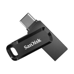 SanDisk Ultra Dual Drive Go USB flash meghajtó 512 GB USB Type-A / USB Type-C 3.2 Gen 1 (3.1 Gen 1) Fekete 91206981 