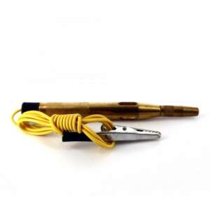 Car voltage tester with alligator clip, 6-24V - Work Lamp