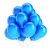 Csokor kék latex lufi parti dekorációkhoz