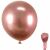 Egyetlen rózsaarany latex lufi, parti dekoráció