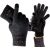 Férfi meleg téli kesztyű akril fonalból, fekete, univerzális méret 121076255