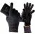 Férfi meleg téli kesztyű akril fonalból, fekete, univerzális méret 121076255