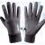 Hőszigetelt érintéses férfi téli kesztyű, szürke, 80% elasztán és 20% poliészter, L méret 121076445