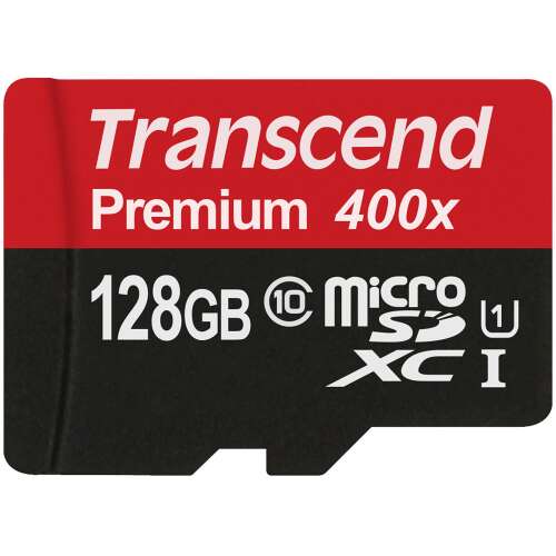 Transcend Premium 400x 128GB microSDXC memóriakártya