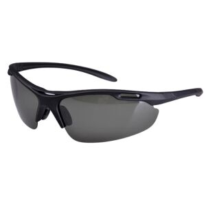 Férfi sport napszemüveg polarizációval, fekete, fém kerettel, UV 400 kat. 3 szűrő