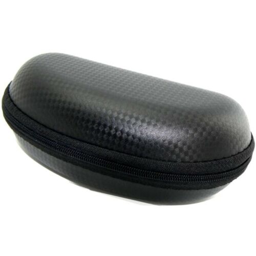 Elegáns kemény szemüvegtok, fekete, aligátor mintával, 16,5x8x5,5 cm 121082135