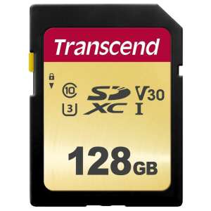 Transcend 128GB SDXC Class 10 UHS-I U3 memóriakártya 58481007 