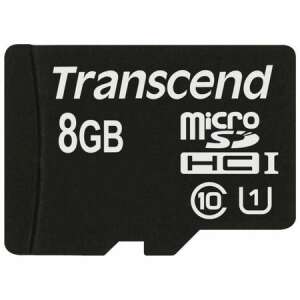 Transcend 8GB MicroSDHC memóriakártya - Transcend