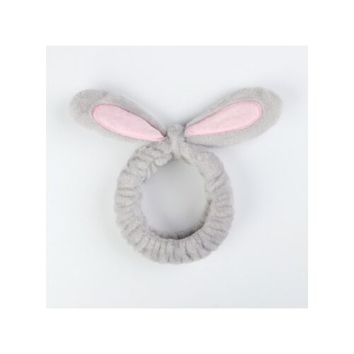 Univerzális kozmetikai fejpánt dekoratív fülekhez, szélessége 5 cm, fekete 113052645