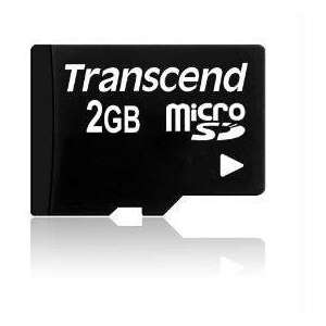 Transcend microSD MLC Memóriakártya - 2GB